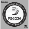 D'Addario 036 XL ProSteel wound