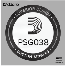 D'Addario 038 XL ProSteel wound