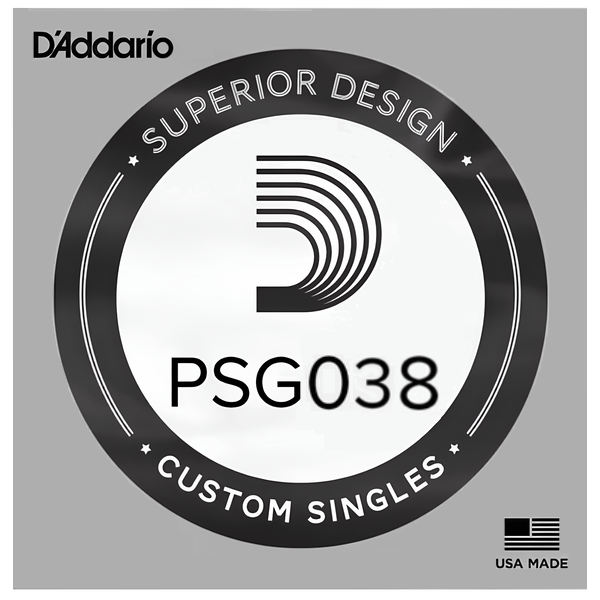 D'Addario 038 XL ProSteel wound