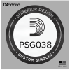 D'Addario 038 XL ProSteel wound