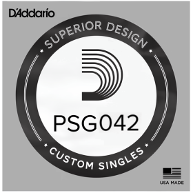 D'Addario 042 XL ProSteel wound