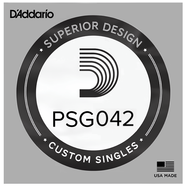 D'Addario 042 XL ProSteel wound