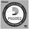 D'Addario 052 XL ProSteel wound