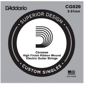D'Addario 020  XL Chromes flat wound