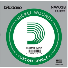 D'Addario 028 XL Nickel wound