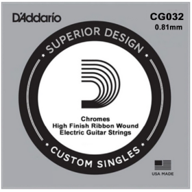 D'Addario 032 XL Chromes flat wound