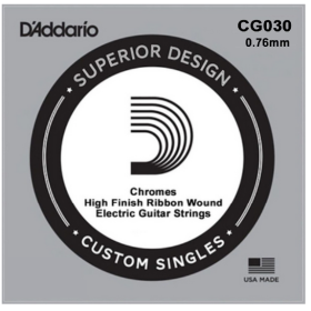 D'Addario 030 XL Chromes flat wound
