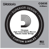 D'Addario 035 XL Chromes flat wound