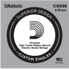 D'Addario 038 XL Chromes flat wound