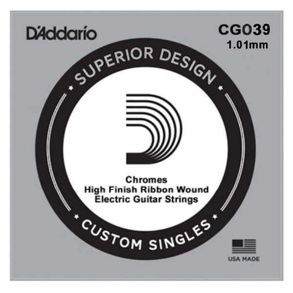 D'Addario 039 XL Chromes flat wound