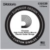 D'Addario 039 XL Chromes flat wound