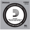 D'Addario 042 XL Chromes flat wound