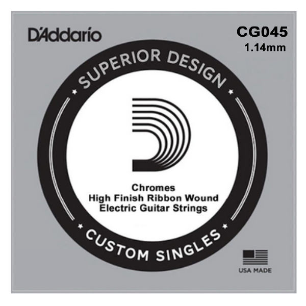 D'Addario 045 XL Chromes flat wound