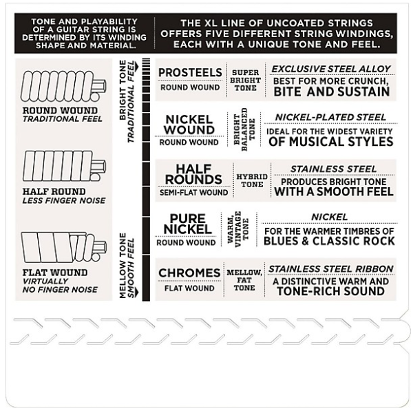 D'Addario 052 XL Chromes flat wound