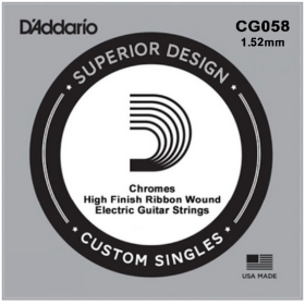 D'Addario 058 XL Chromes flat wound