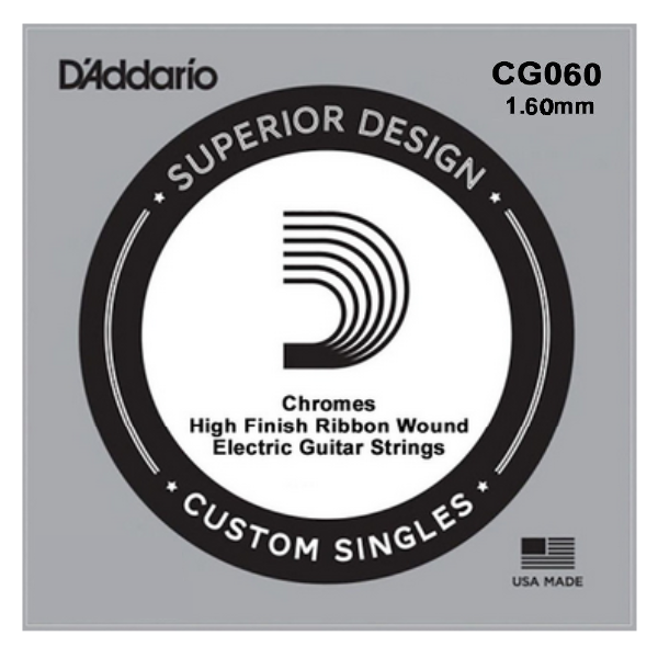 D'Addario 060 XL Chromes flat wound
