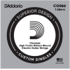 D'Addario 060 XL Chromes flat wound