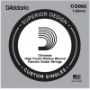 D'Addario 065 XL Chromes flat wound