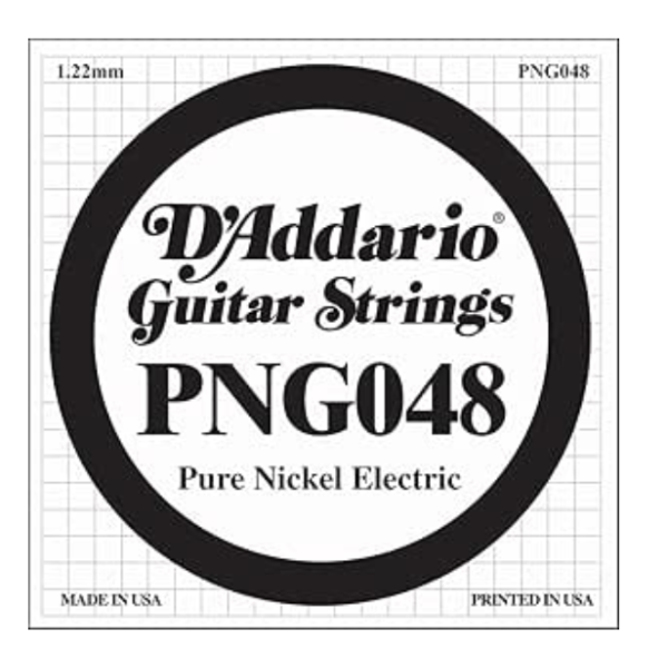 D'Addario 048 PNG Pure Nickel wound
