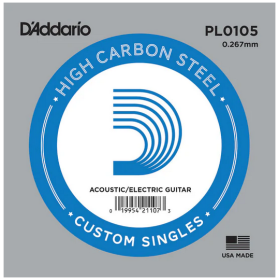 D'Addario 0105 PL Plain Steel