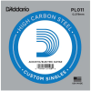 D'Addario 011 PL Plain Steel