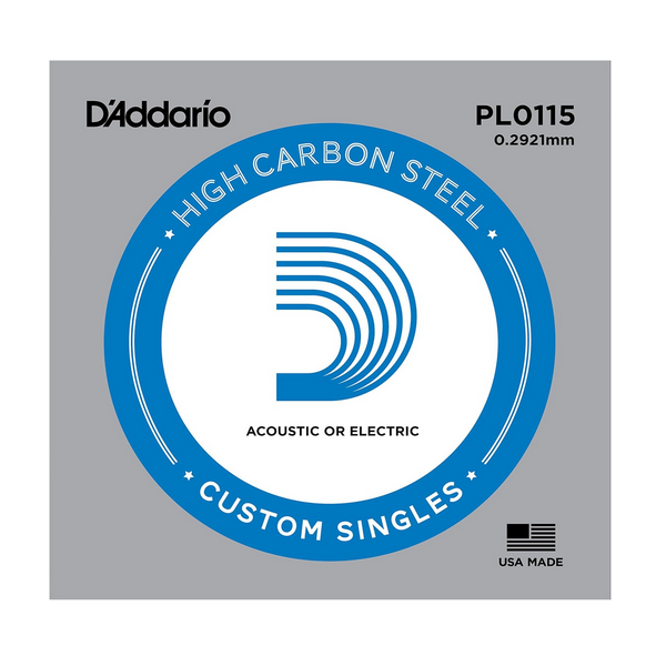 D'Addario 0115 PL Plain Steel
