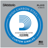D'Addario 013 PL Plain Steel