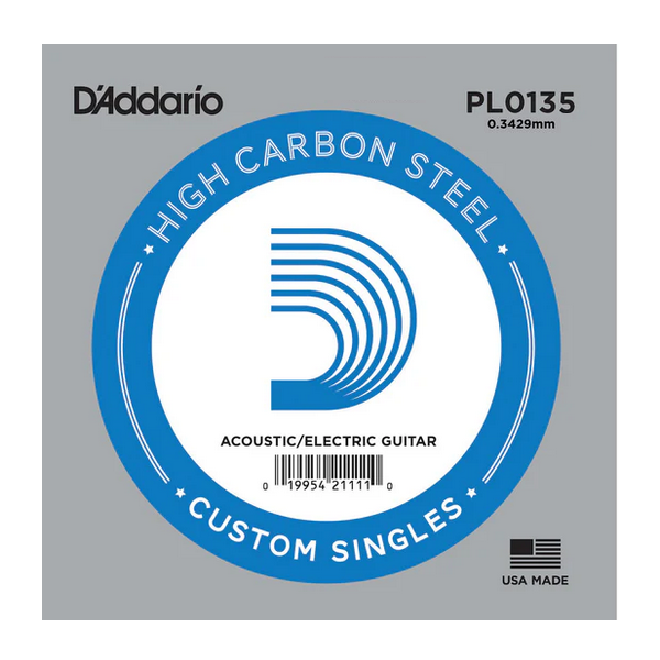 D'Addario 0135 PL Plain Steel