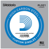 D'Addario 021 PL Plain Steel