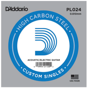D'Addario 024 PL Plain Steel