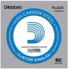 D'Addario 026 PL Plain Steel