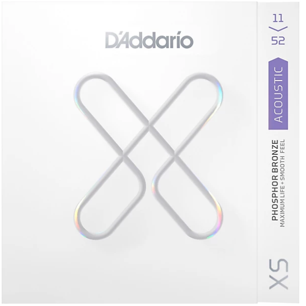 D'Addario 11/52 XS Phosphor Bronze coated
