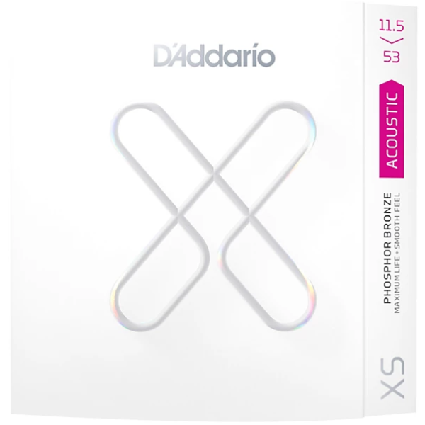 D'Addario 11.5/53 XS Phosphor Bronze coated