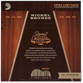 D'Addario 10/47 Nickel Bronze