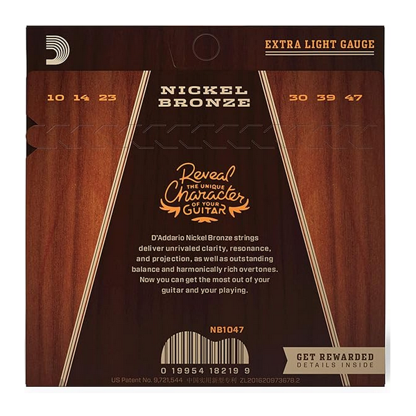 D'Addario 10/47 Nickel Bronze