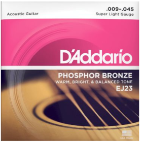 D'Addario 09/45 Phosphor Bronze