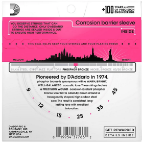 D'Addario 09/45 Phosphor Bronze
