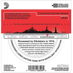 D'Addario 13/56 Phosphor Bronze