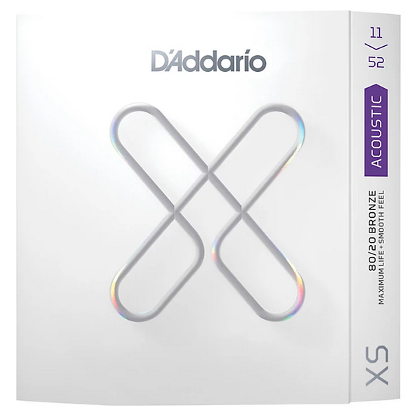 D'Addario 11/52 XS Bronze 80/20 coated