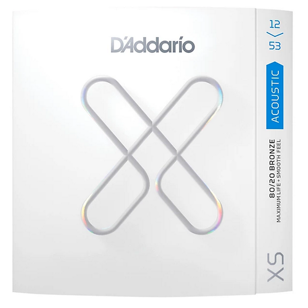 D'Addario 12/53 XS 80/20 Bronze coated