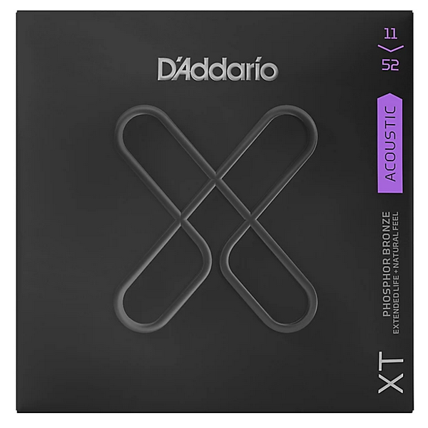 D'Addario 11/52 XT Phosphor Bronze coated
