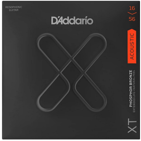 D'Addario 16/56 XT Phosphor Bronze coated resophonic