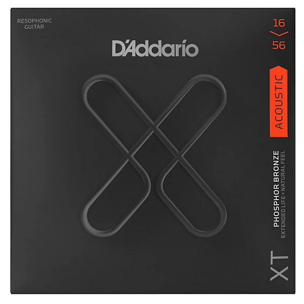 D'Addario 16/56 XT Phosphor Bronze coated resophonic