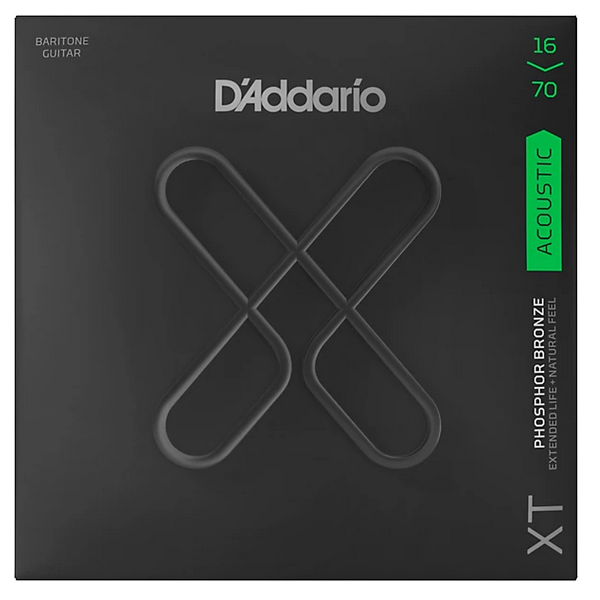 D'Addario 16/70 XT Phosphor Bronze coated baritone