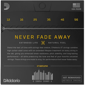 D'Addario 12/56 XT Bronze coated