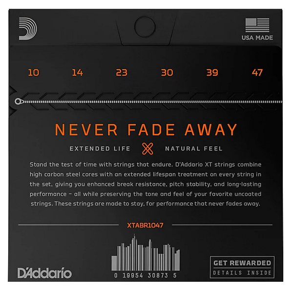 D'Addario 10/47 XT Bronze coated