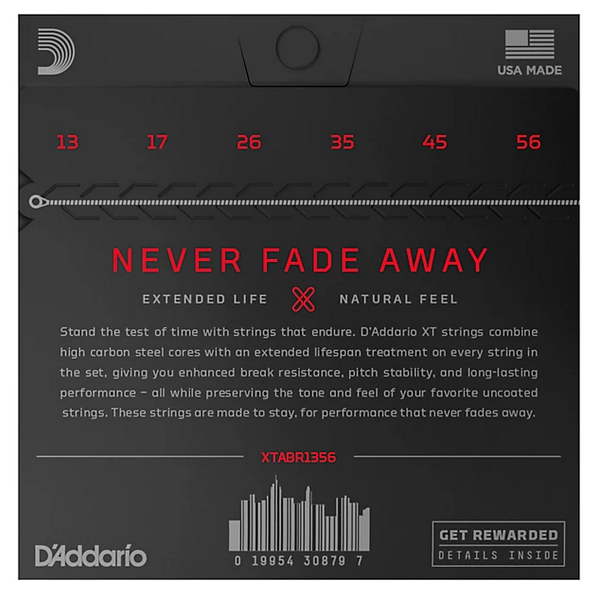D'Addario 13/56 XT Bronze coated