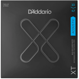 D'Addario 10/47 XT 12 corde Bronze coated
