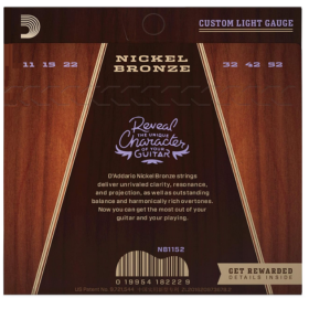 D'Addario 11/52 Nickel Bronze