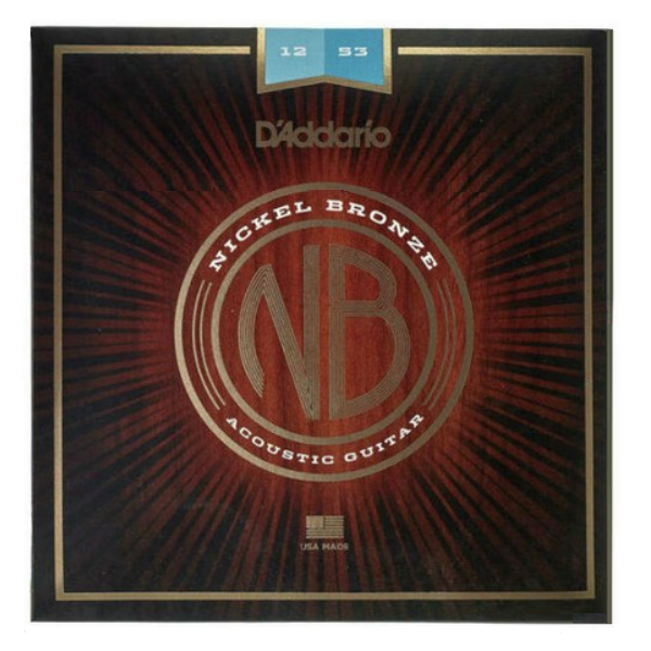 D'Addario 12/53 Nickel Bronze